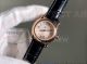 Perfect Replica Chopard Happy Sport Rose Gold Smooth Bezel Black Leather 30mm Women's Watch (2)_th.jpg